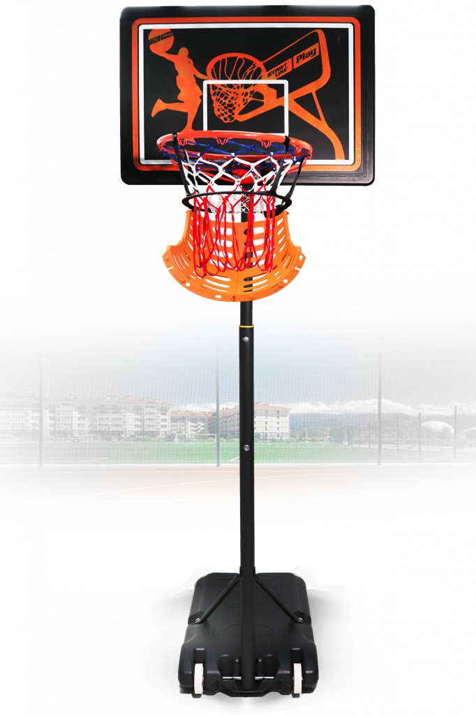Баскетбольная стойка мобильная SLP Junior-018FB с возвратным механизмом